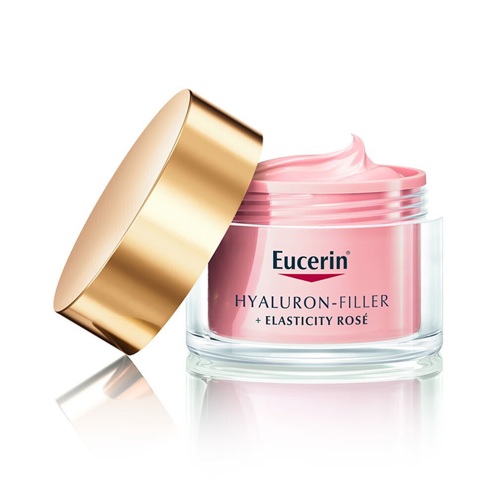 Крем для лица Eucerin — Против морщин Hyaluron-filler + elasticity rosé crema día spf30, 50 мл — фото 2