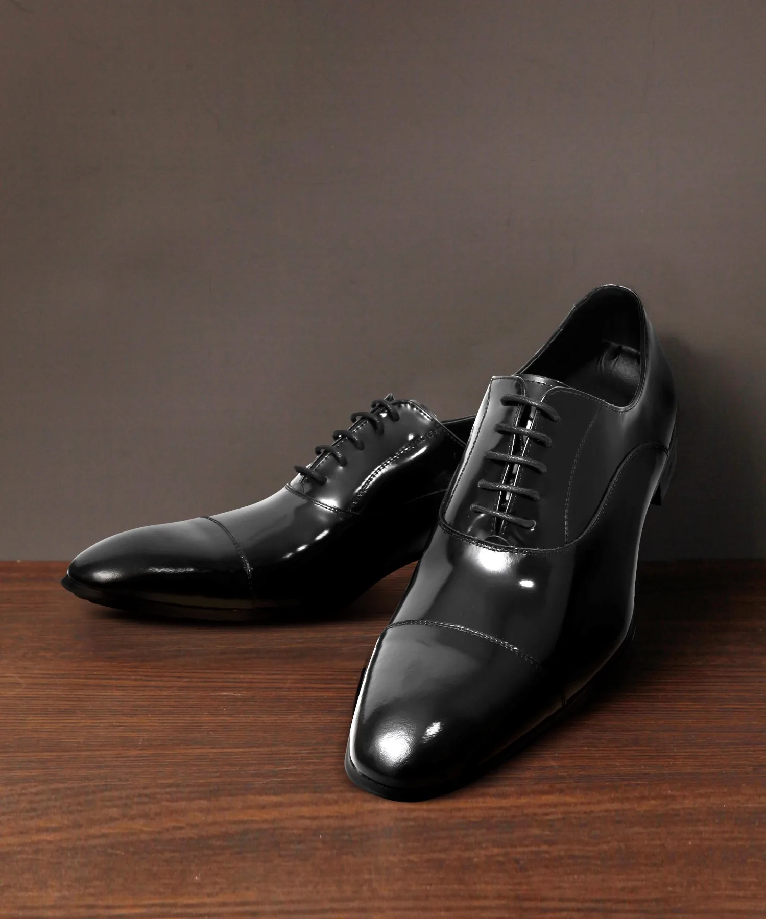 Мужские туфли GUIONNET Straight Tip Oxford Premium Enamel — фото 3