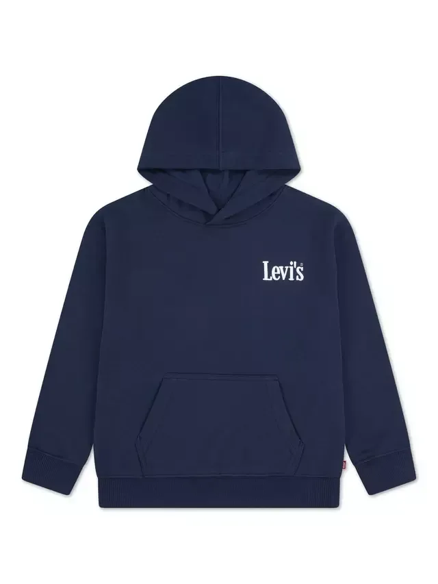 Детская толстовка с логотипом, цвет парадный синий Levi's