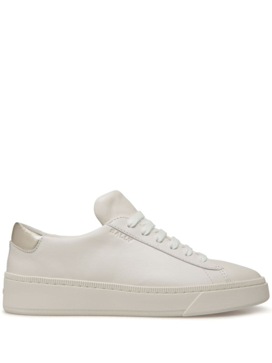 

Bally поднять кожаные кеды, белый