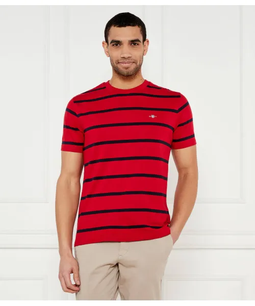 

Футболка Regular fit Gant, красный