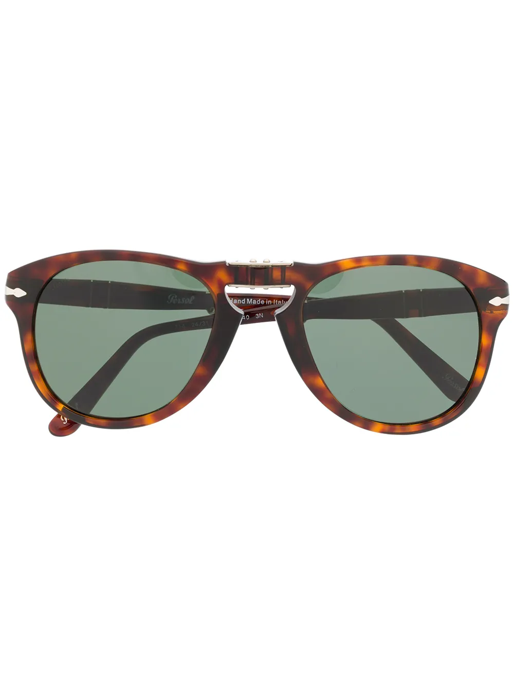 

Солнцезащитные очки черепаховой расцветки Persol, коричневый