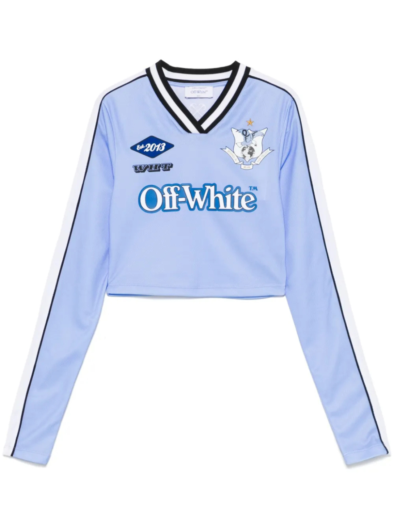

Off-White футболка Soccer, синий
