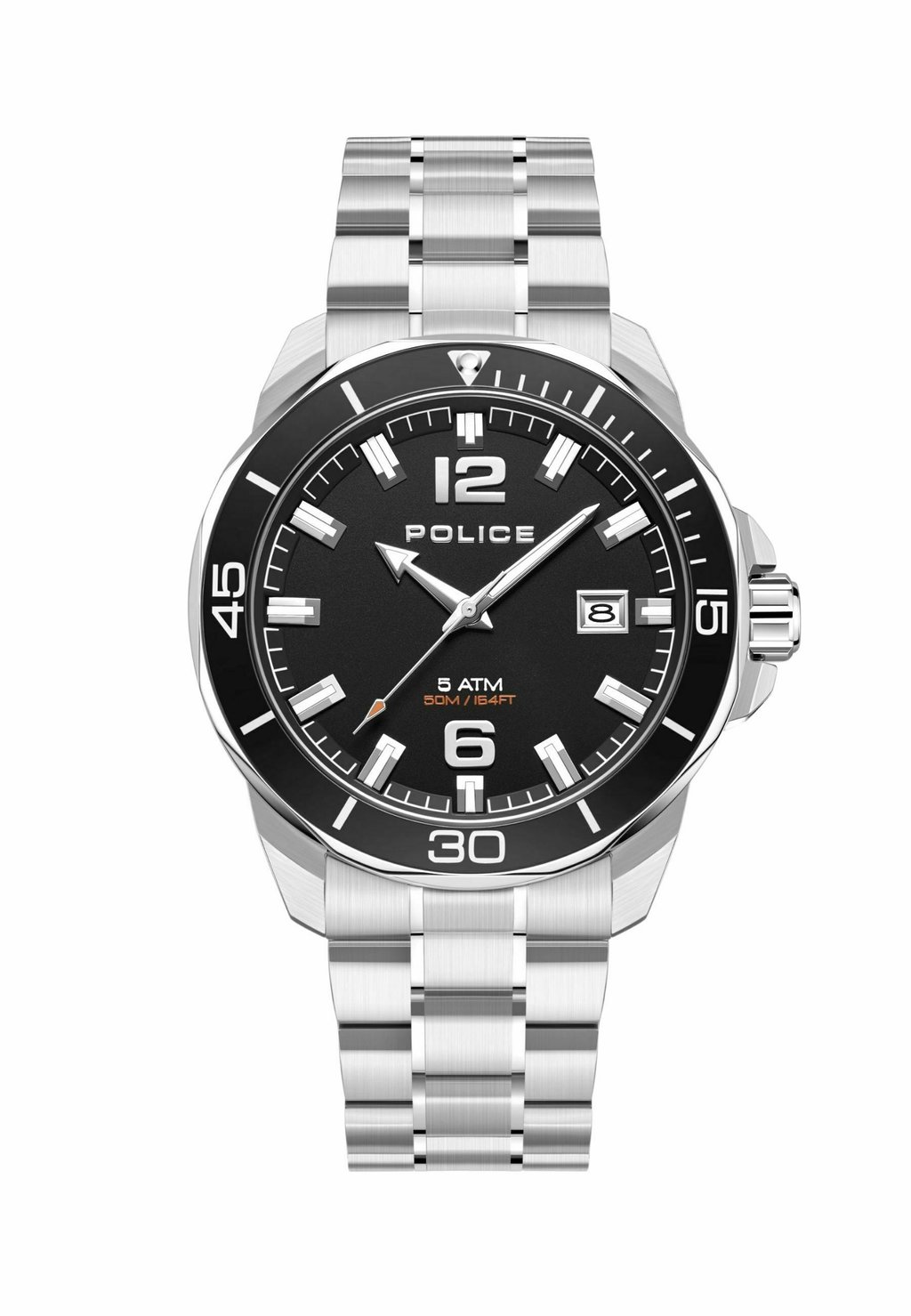 

Часы THORNTON Police, серебряный