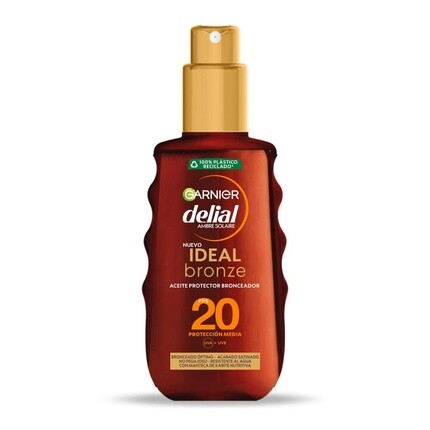 

Защитное масло для улучшения загара Ideal Bronze Spf20 150 мл, Garnier