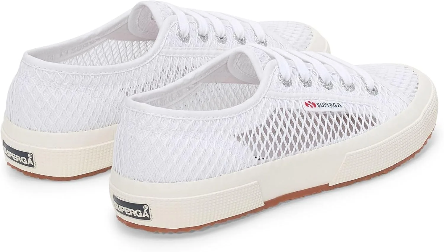 Кроссовки Superga Unisex Adult 2750 Mesh, белый — фото 4