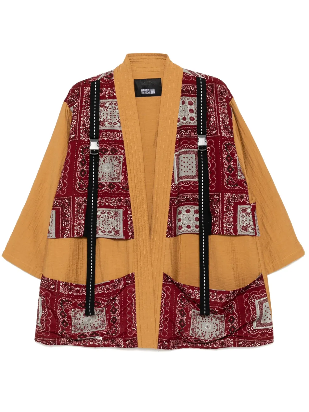 

Куртка Fisherman Kimono Mostly Heard Rarely Seen, коричневый