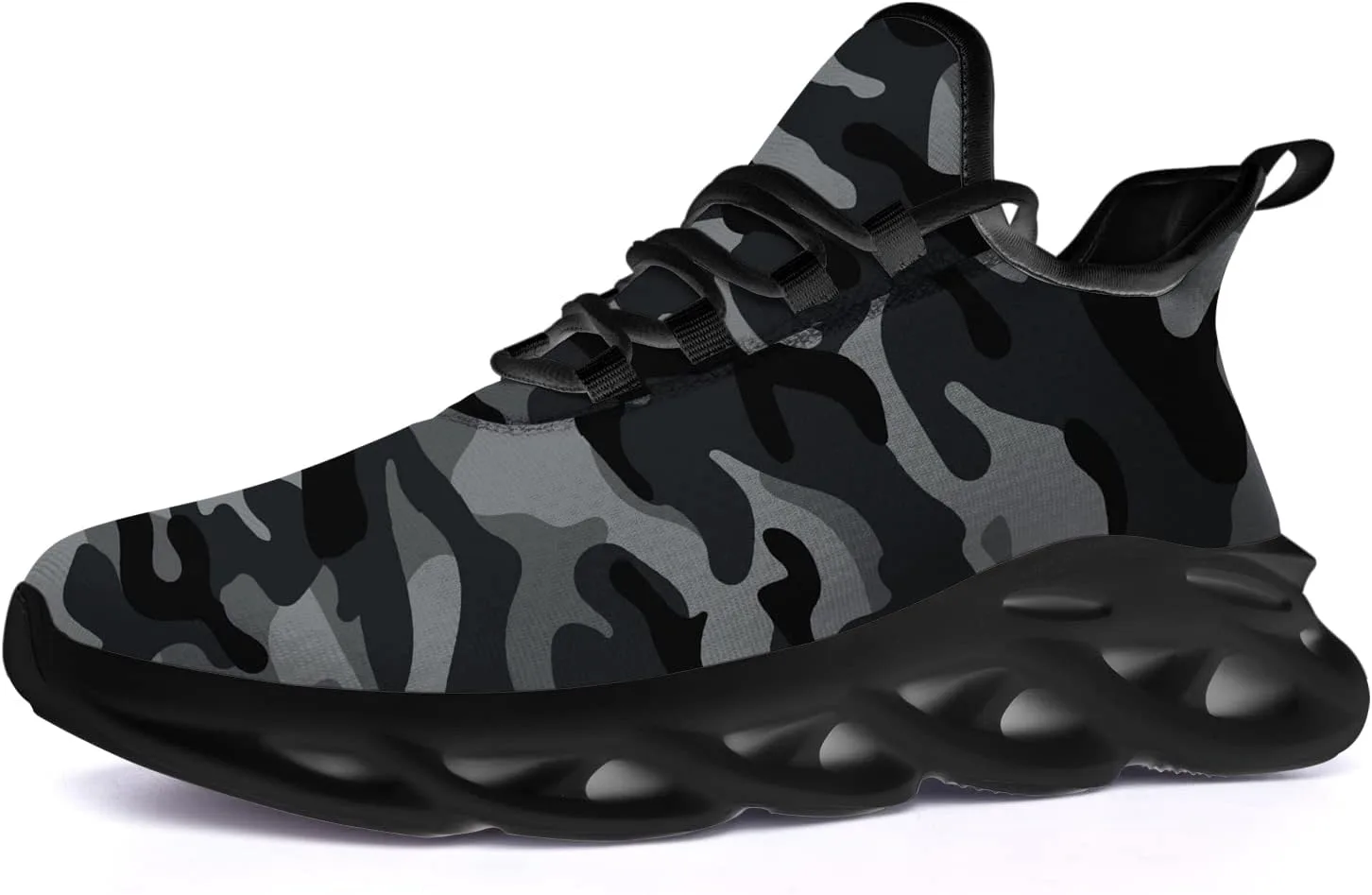 

Кроссовки Ciadoon с американским флагом для мужчин и женщин, легкие спортивные кроссовки для бега, ходьбы и тенниса, обувь на 4 июля, подарки для него и для нее, серый