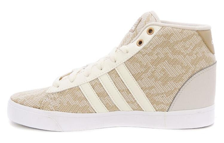 

Кроссовки adidas CF DAILY QT Skateboarding Shoes Unisex High-top Beige, бежевый