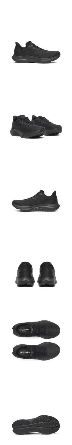 Мужские беговые кроссовки Kinvara 16 Triple Black от Saucony — фото 2