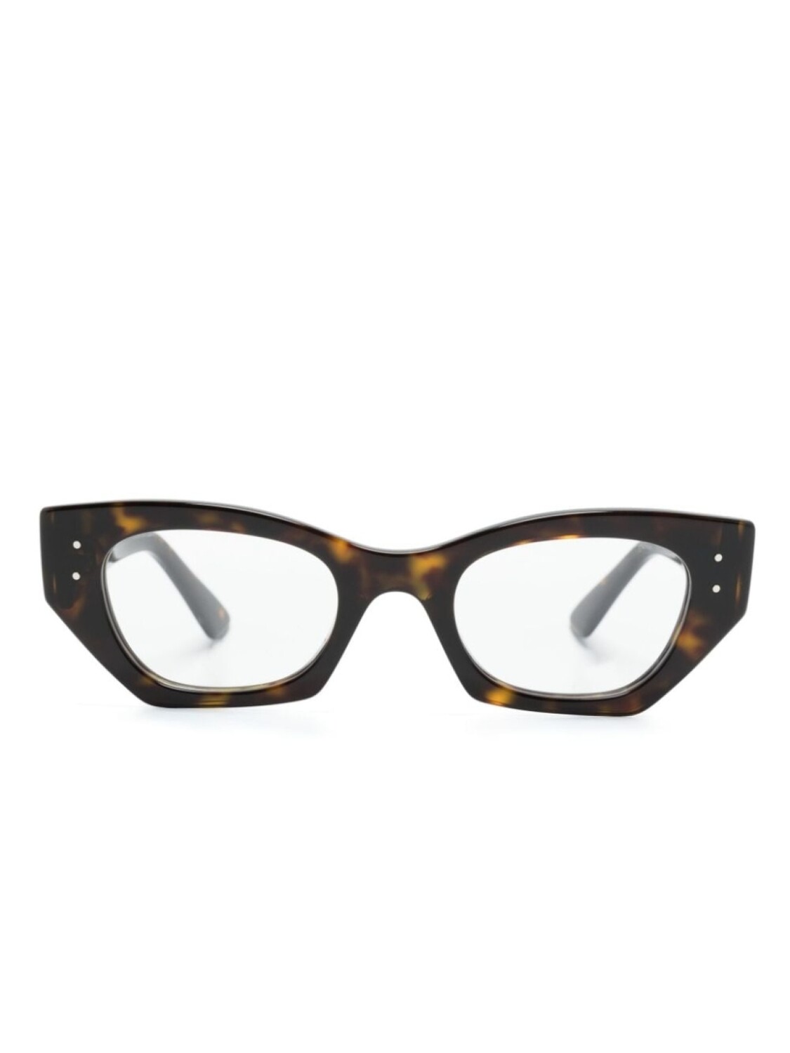 

Ray-Ban очки Zena в геометричной оправе, коричневый