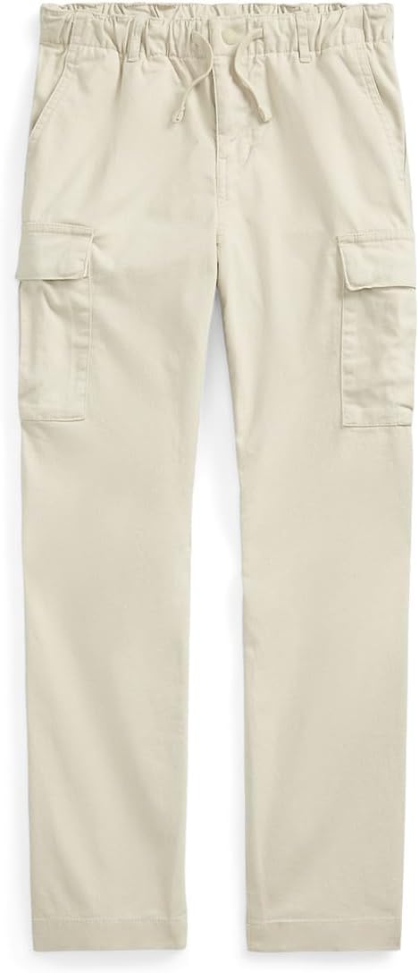 

Брюки Polo Ralph Lauren Kids Stretch Chino Cargo Pants, цвет Classic Stone