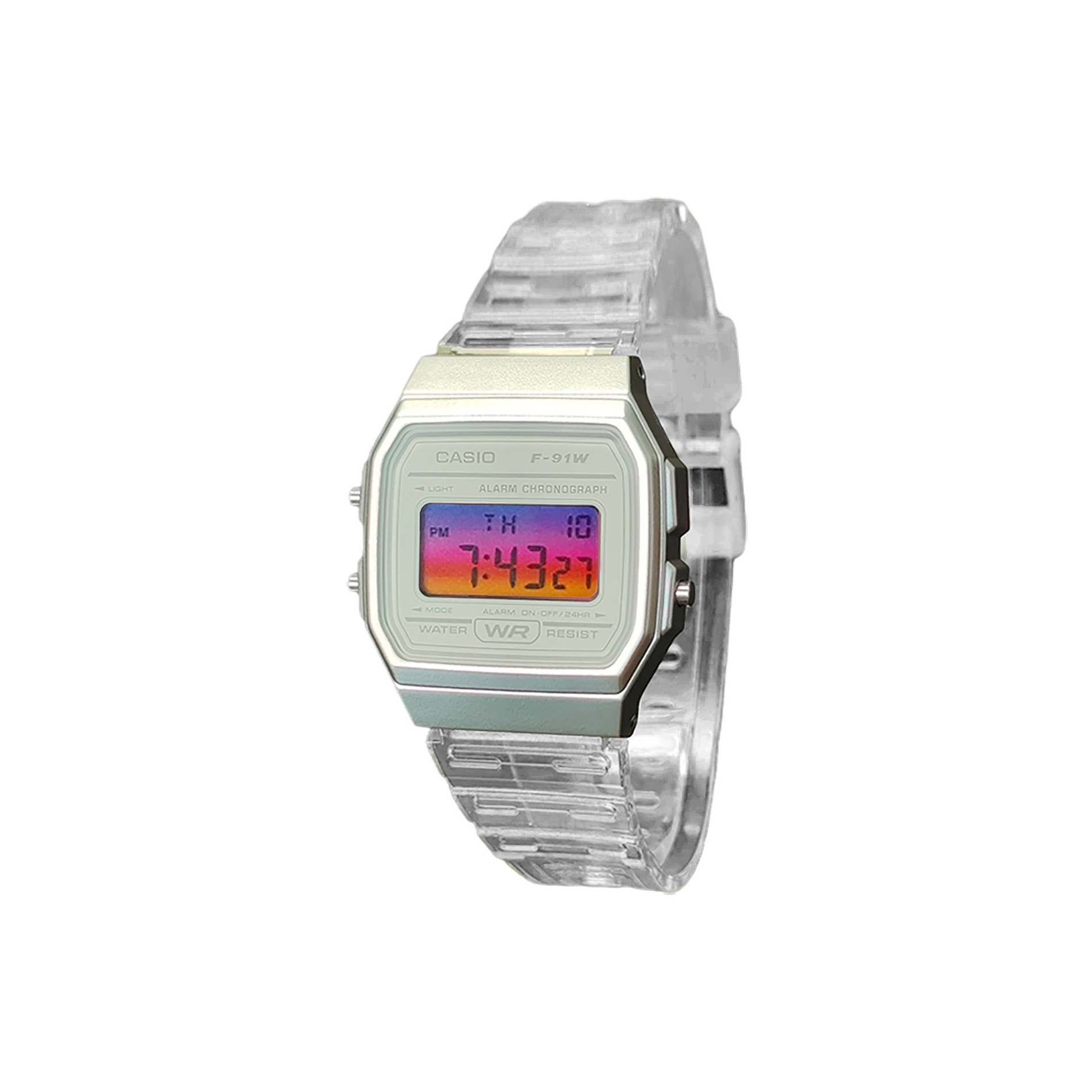 

CASIO Часы Retrofit Series Quartz Movement Watch Unisex White Dial