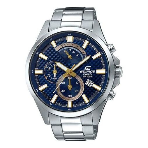 

Часы CASIO Waterproof EDIFICE Mens SilverWhite Analog, белый