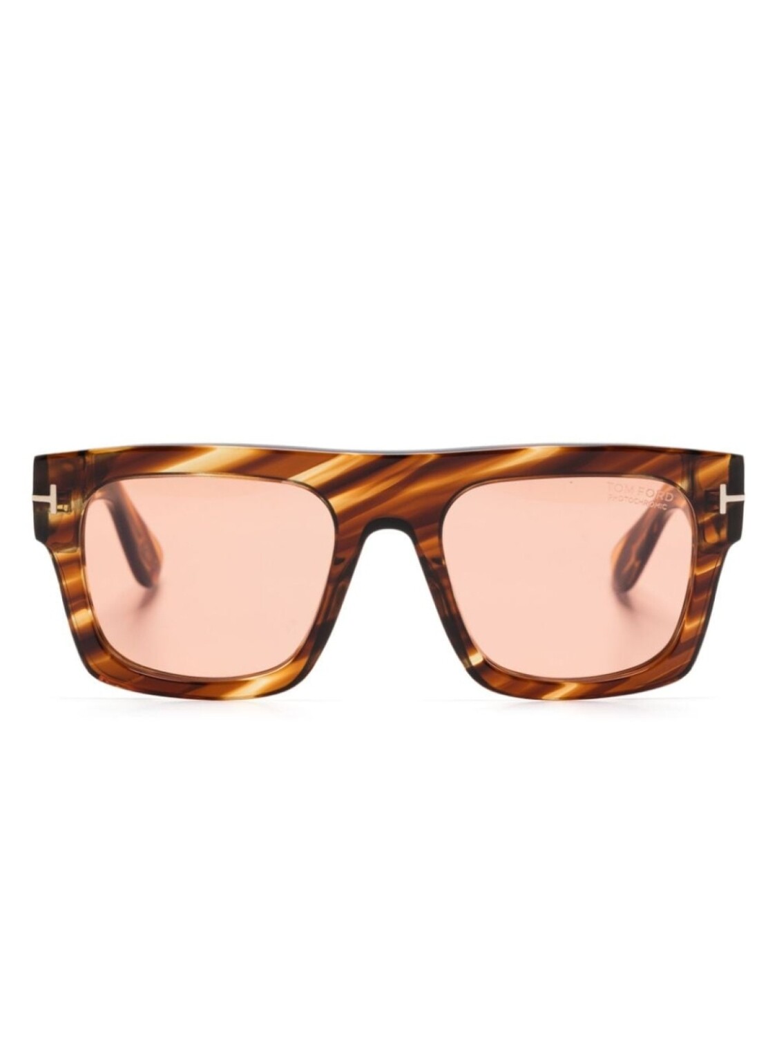 

TOM FORD Eyewear солнцезащитные очки Fausto, коричневый