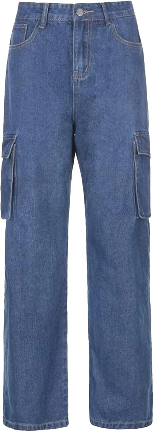 

Женские прямые джинсы High Rise с 6 карманами