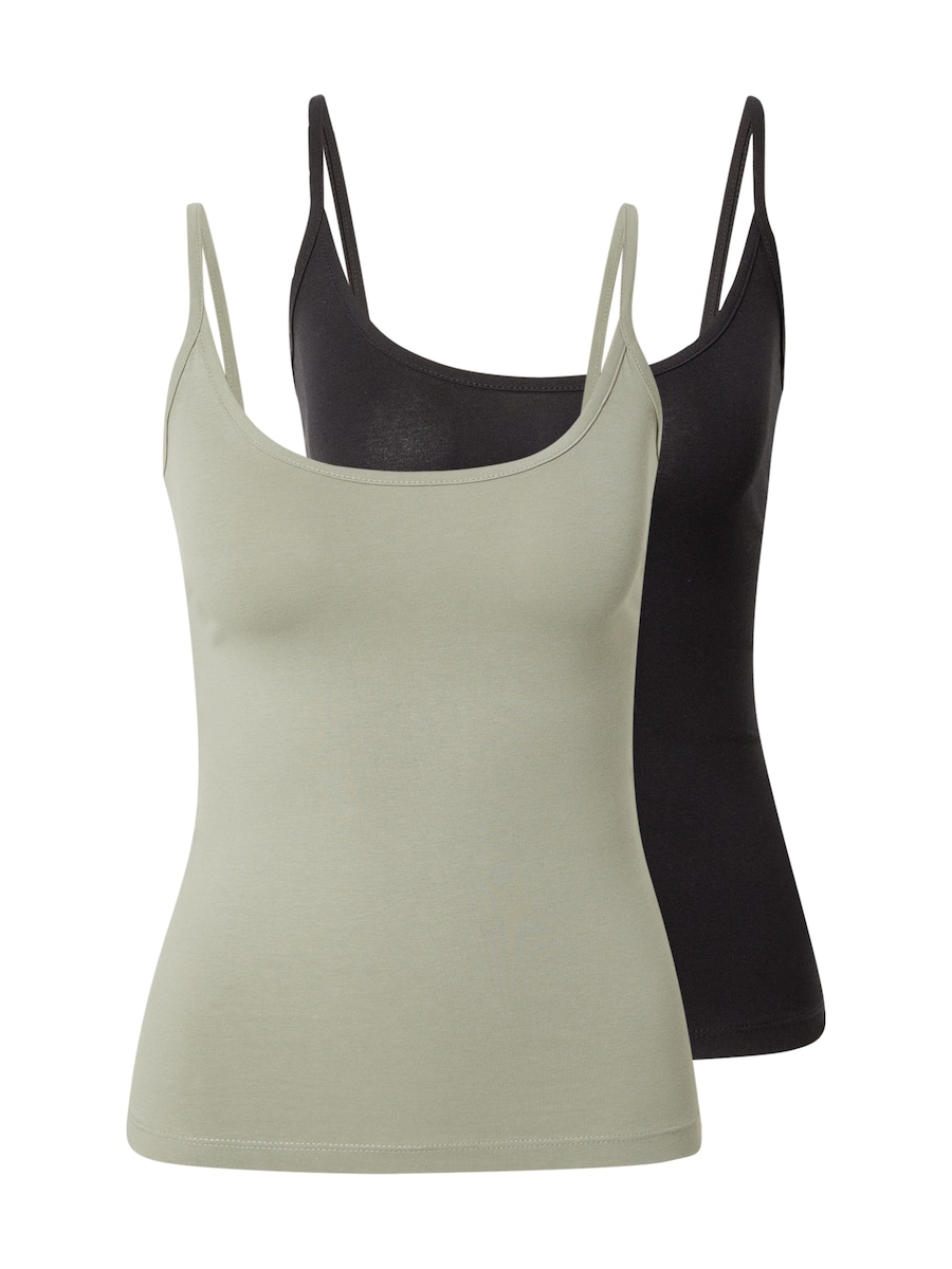 

Топ ABOUT YOU Ria, светло-зеленый/черный