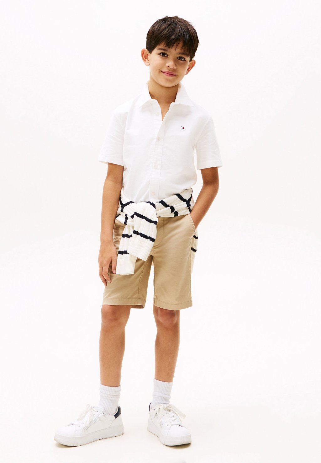 

Рубашка STRETCH OXFORD Tommy Hilfiger, белый