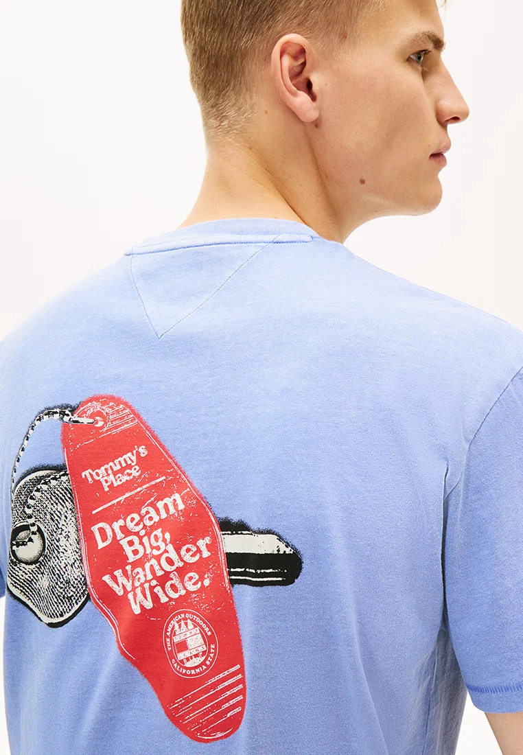 Футболка свободного кроя, Tommy Jeans Tommy Hilfiger, синий — фото 3