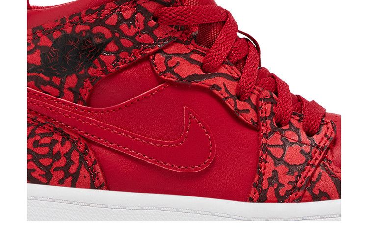 Кроссовки Air Jordan Air Jordan 1 Retro High Premium BT 'Red Elephant', красный — фото 3