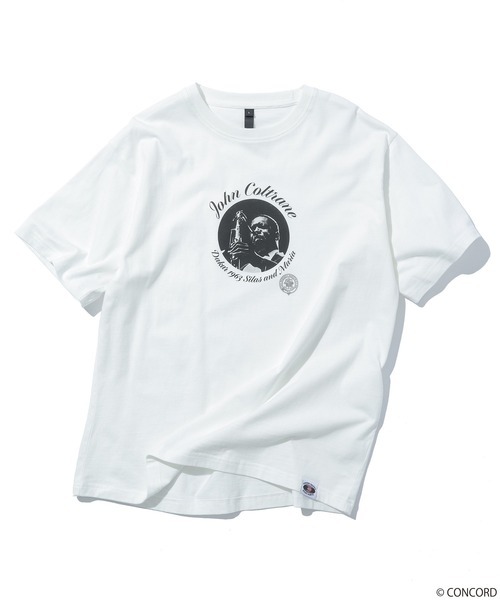 

Футболка с коротким рукавом, принт "JOHN COLTRANE DAKAR 1963", бренд Silas, белый