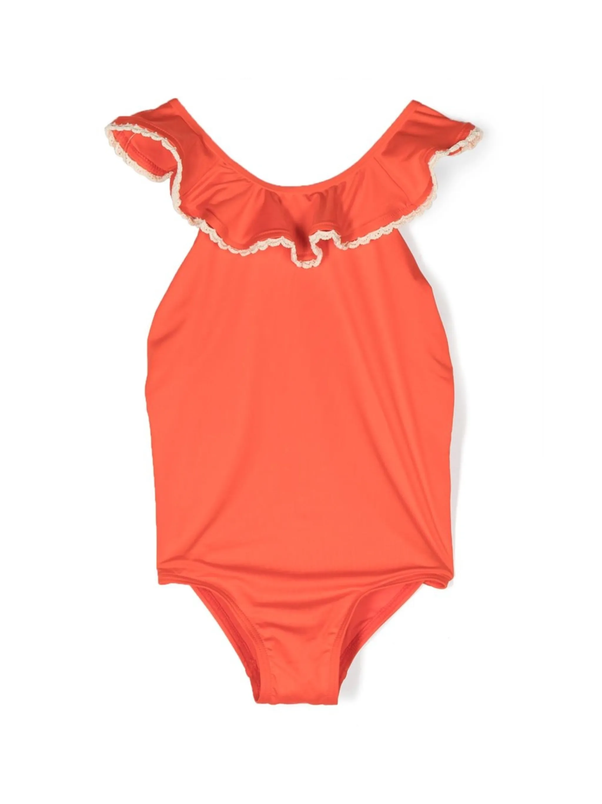 

Купальник Tiggy с оборками Zimmermann Kids, оранжевый