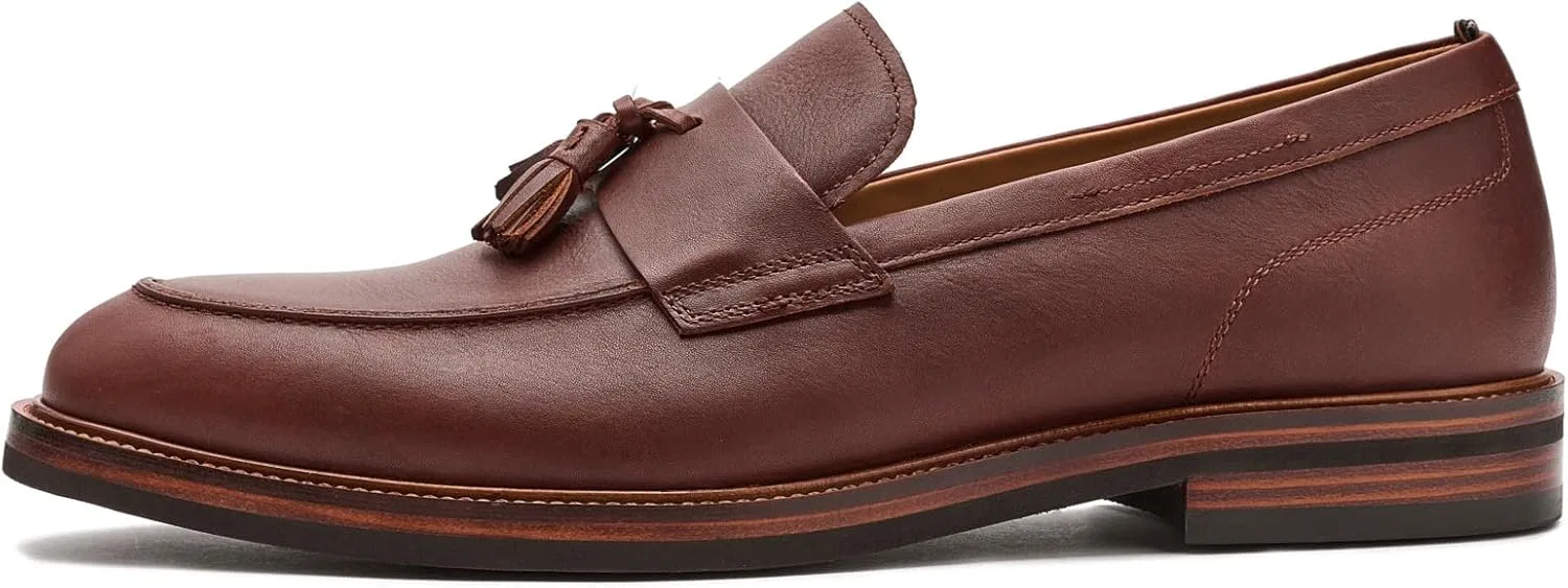 Лоферы Bellmore, Brooks Brothers, коричневая зернистая кожа — фото 4