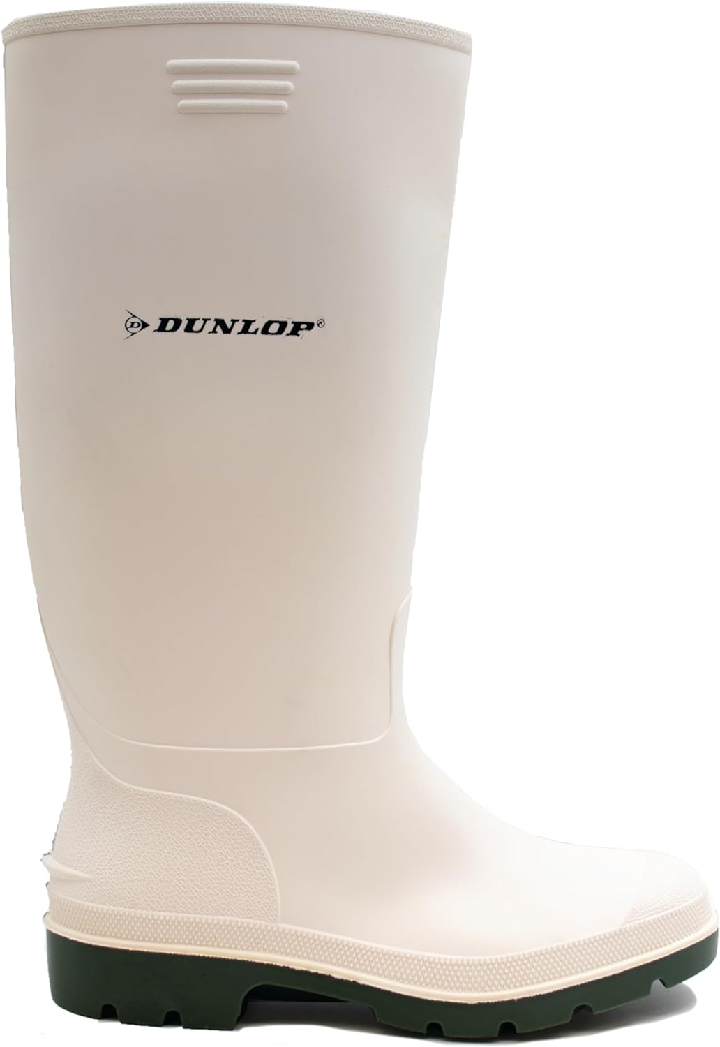 Резиновые сапоги DUNLOP Sport для взрослых унисекс, белый/зеленый — фото 3