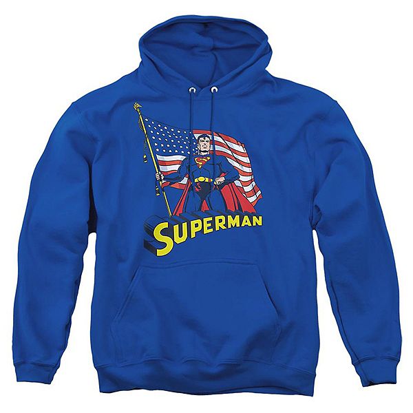 

Толстовка с капюшоном Superman american flag Licensed Character