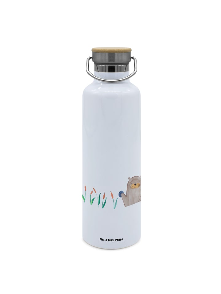 

Mr. & Mrs. Panda Бутылка для напитков Otter Stein без слогана, белого цвета