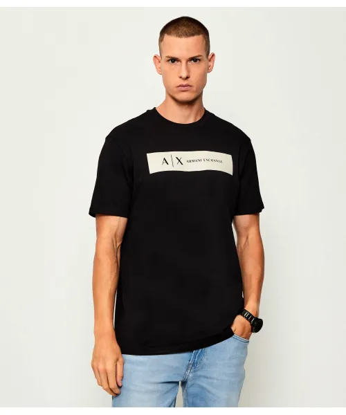 

Футболка Regular fit Armani Exchange, черный