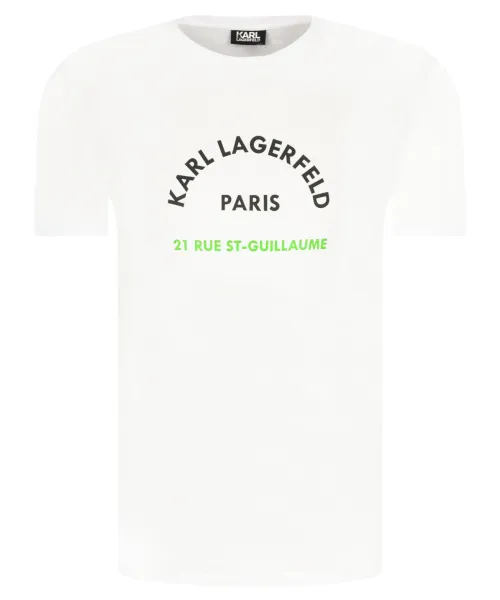 

Футболка Regular fit Karl Lagerfeld, белый
