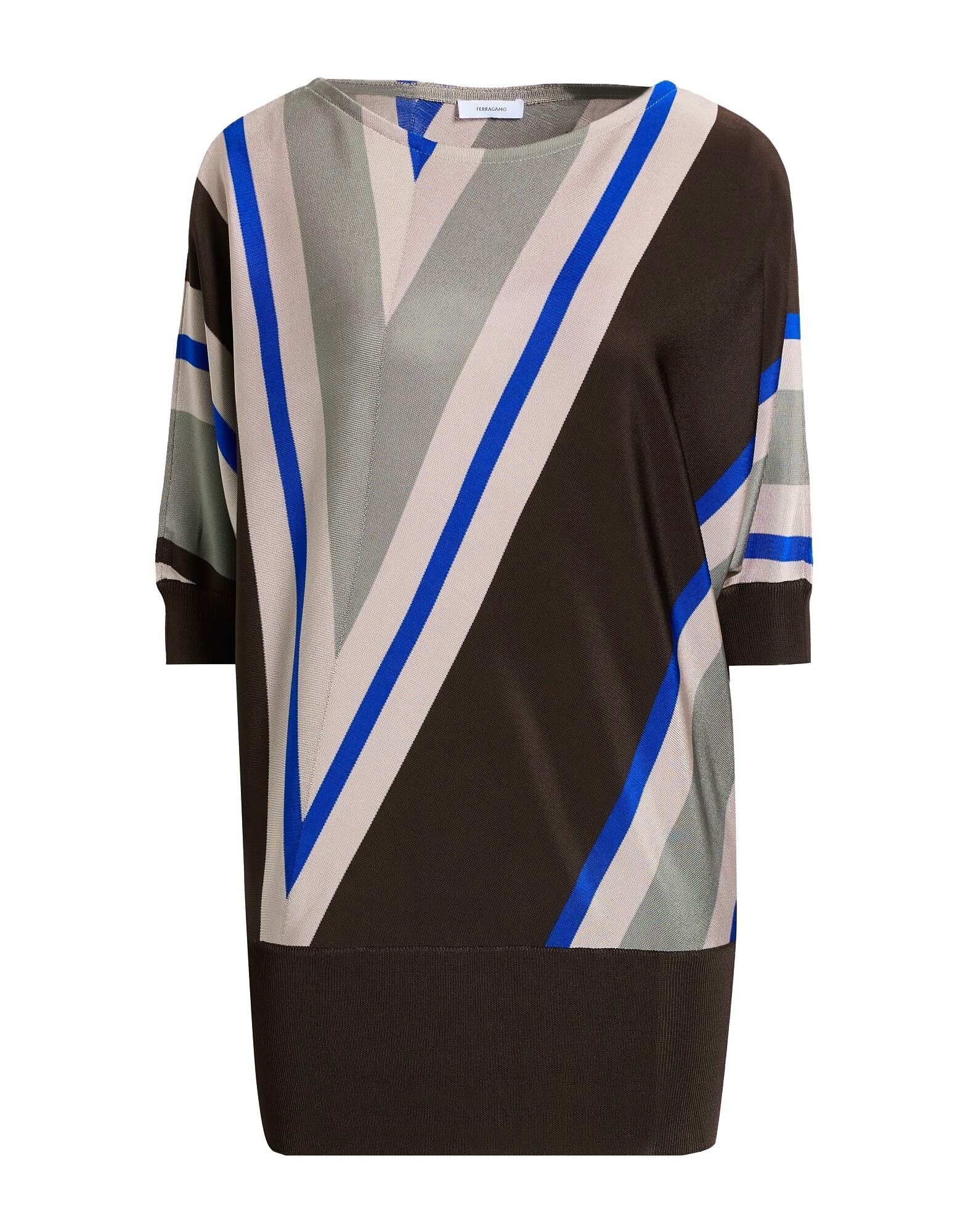 

Футболка Ferragamo, темно-коричневый