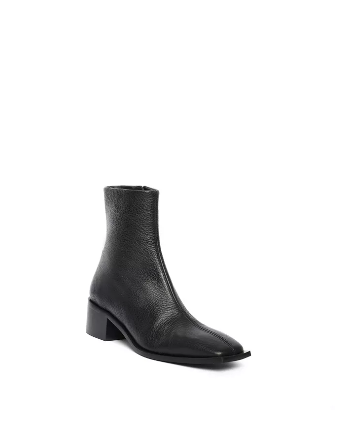 Кожаные ботинки на каблуке Palma Maguire Shoes, черный