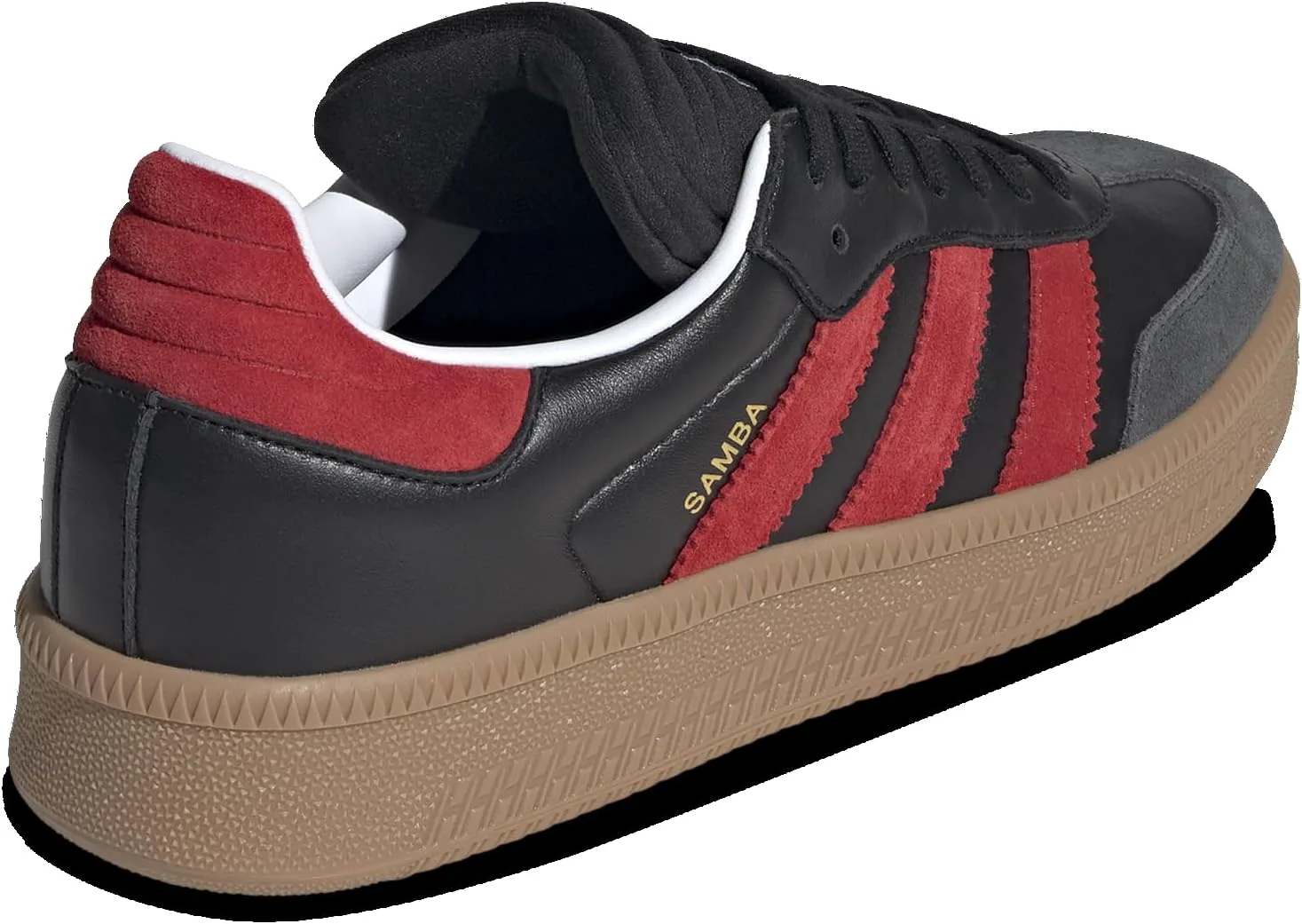 Мужские кроссовки Adidas Samba XLG для повседневной носки, черный — фото 3