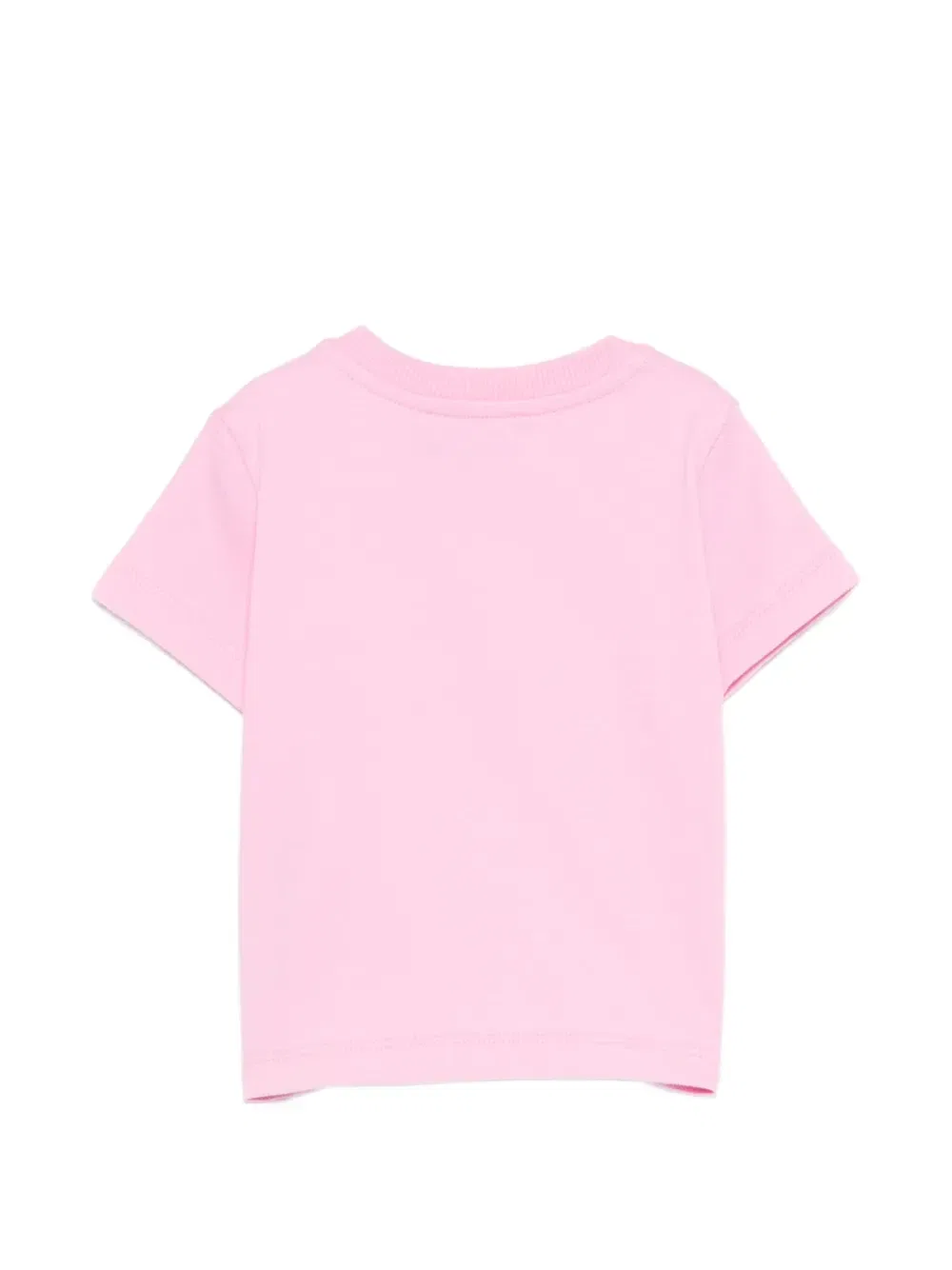 Футболка с принтом Teddy Moschino Kids, розовый — фото 2