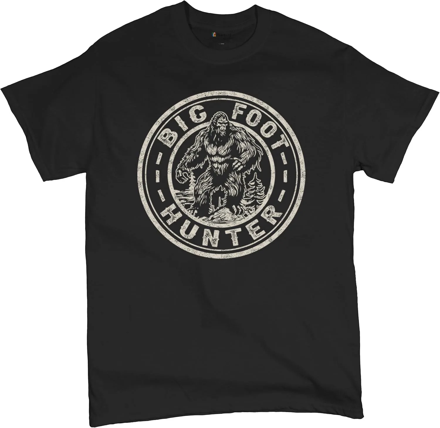 

Футболка Bigfoot Hunter с принтом Sasquatch Tee Hunt