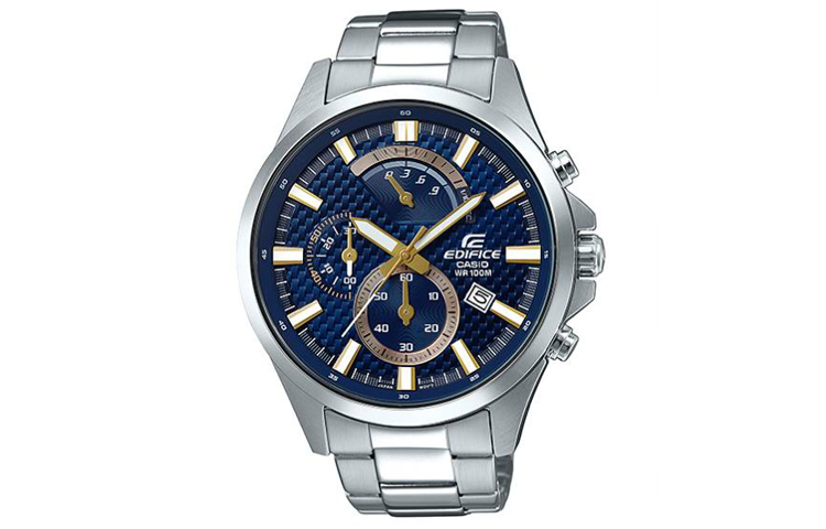 

CASIO Мужские синие часы EDIFICE EFV-530D-2A