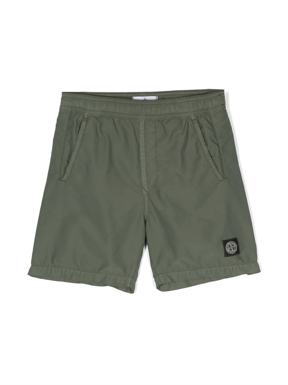 

Плавки-шорты с логотипом Compass Stone Island Junior, зеленый
