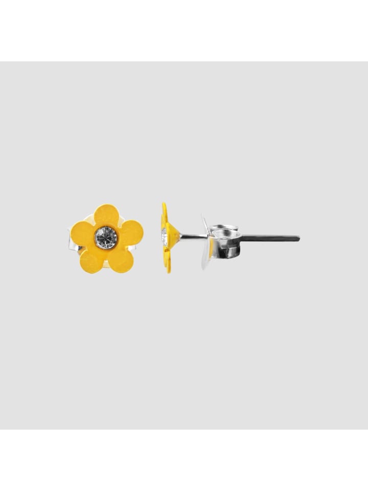 

Adeliás Детские серьги - серьги-гвоздики из серебра 925 пробы с серебряными стразами