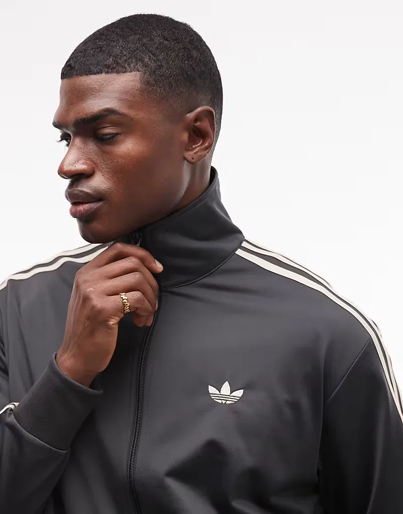 Спортивная куртка Adidas Originals Firebird, темно-серый — фото 4