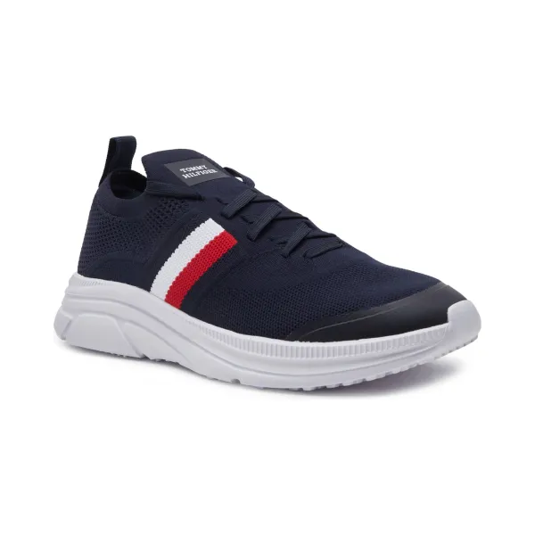 

Трикотажные кроссовки в полоску Tommy Hilfiger, синий