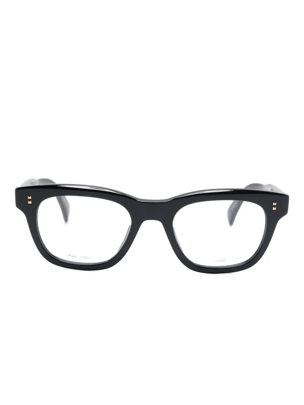 

Очки в оправе «вейфарер» Dunhill, черный