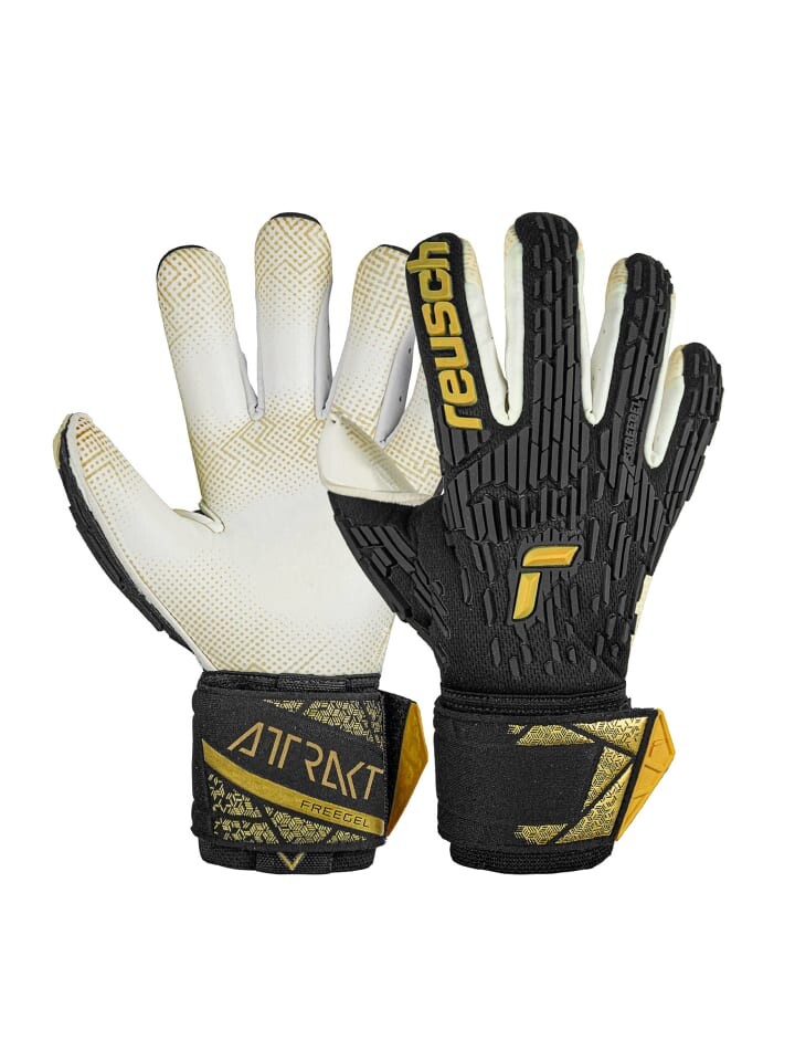 

Перчатки Reusch, цвет 7707 black/gold