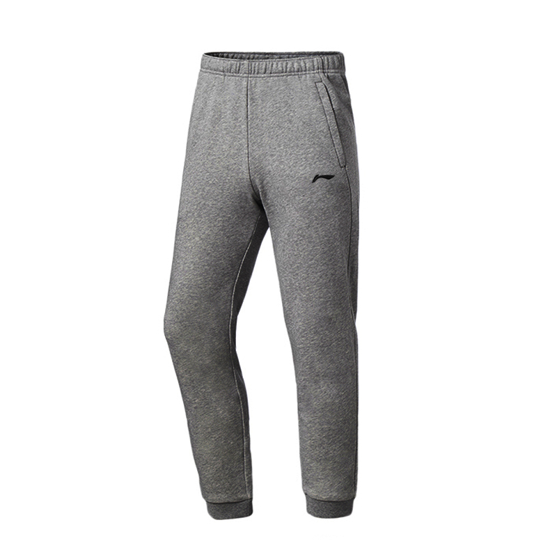 

Трикотажные спортивные штаны LiNing, серые, мужские, серый