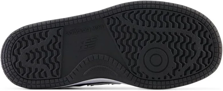 Детские кроссовки New Balance 480 V1 на шнуровке, черно-белый — фото 3