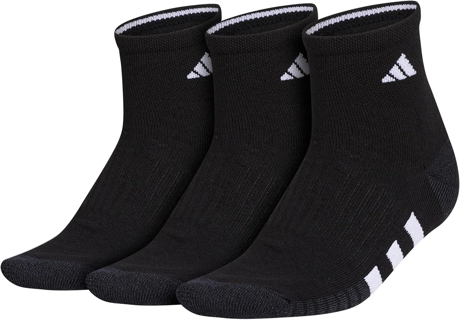 Носки женские с компрессионным подъемом adidas, 3 пары, Black/Night Grey/White/3