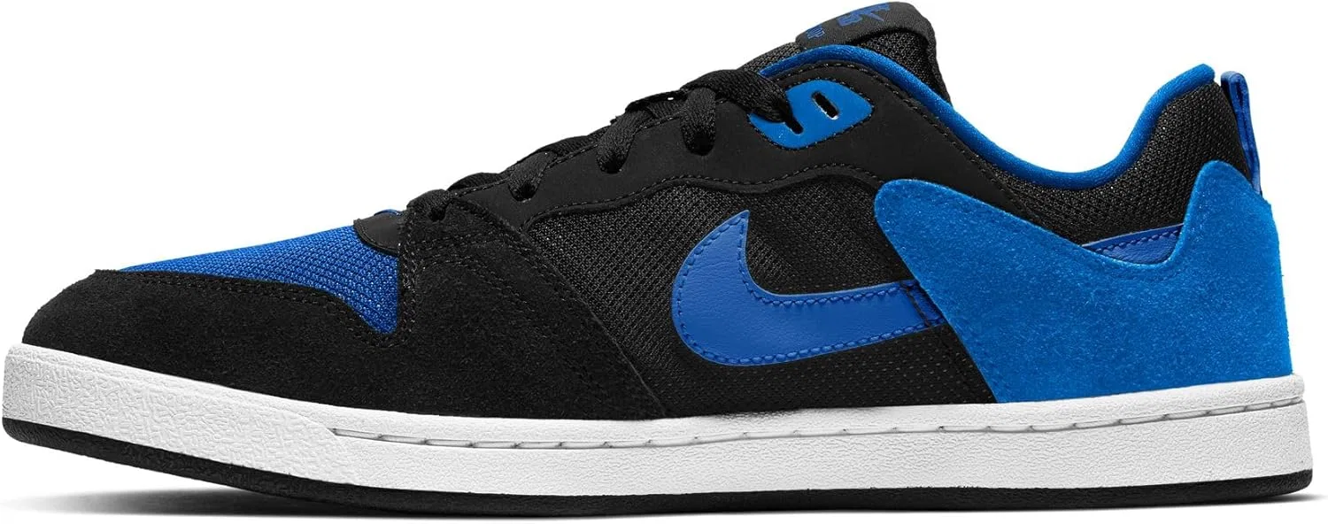 Кроссовки для скейтбординга Nike, Black/Royal Blue-white — фото 2
