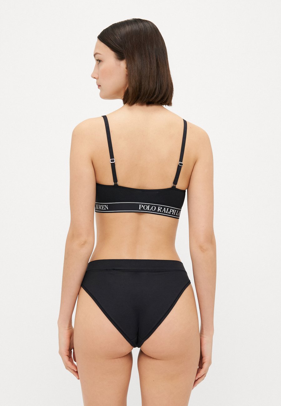 Брифы Polo Ralph Lauren CLUB HIGH LEG BRIEF, Onyx/Black — фото 3