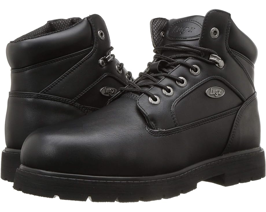 

Ботинки Lugz Mortar Mid Steel Toe Chukka Boot, черный